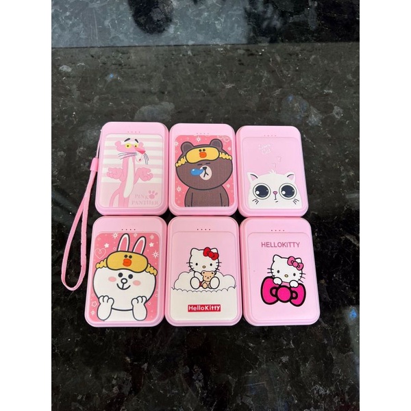 POWERBANK ANIMASI PB MOTIF LUCU 10000mAh Capacity 2A Output