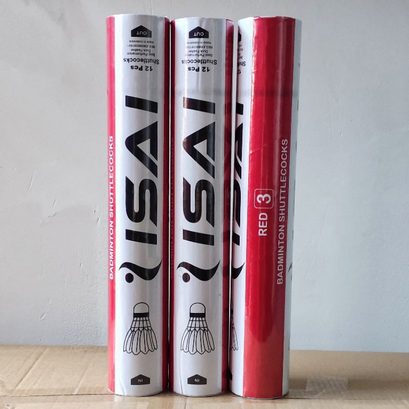Shuttlecock Badminton Isai Merah