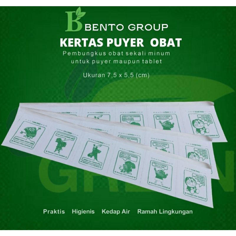 Kertas Puyer Karakter Kartun