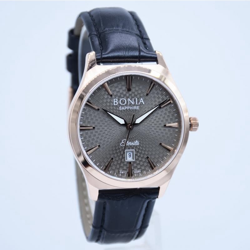 ''STOK TERSEDIA'' JAM TANGAN PRIA ORIGINAL KULIT Bonia BNB10680-1542