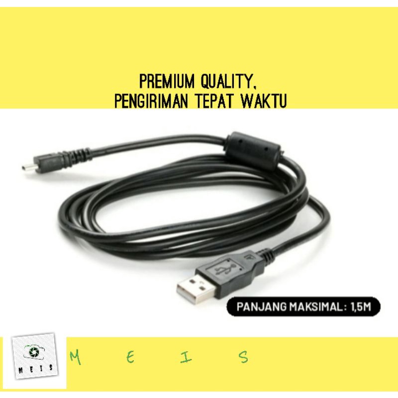 Kabel USB Data Canon 5D / 5D Mark II / 5D Mark III  5DII 5DIII - Plug Cable