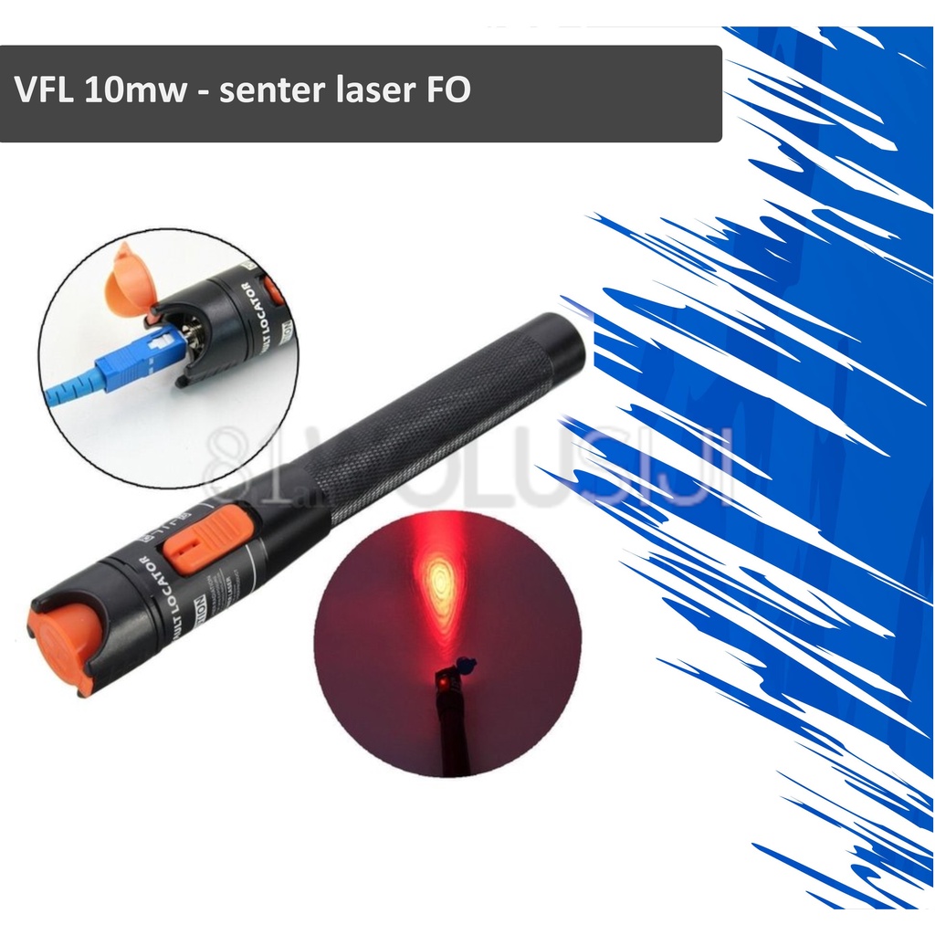 VFL/Senter Laser kabel fiber optic 10mw