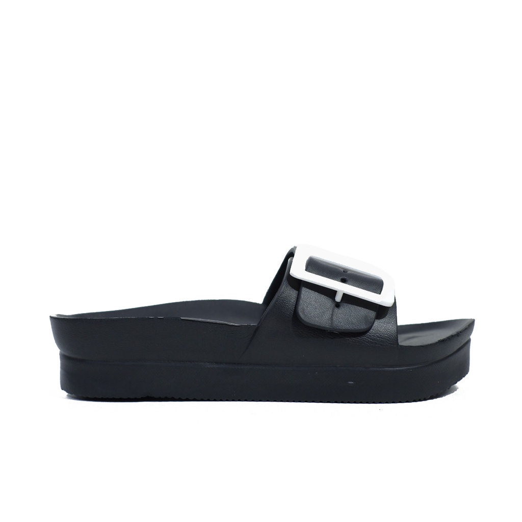 Sandal slop import cewek sendal wanita model selop higheel korea phylon 318M B 36-41