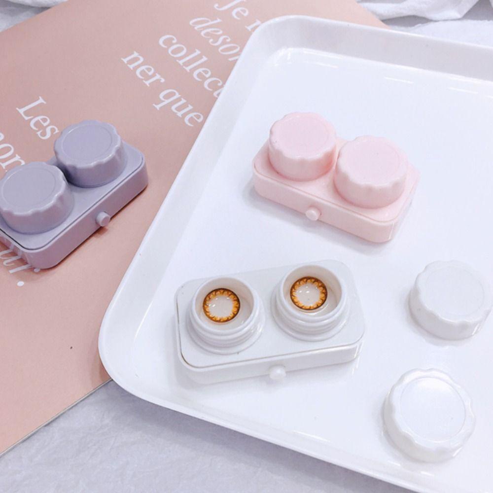 Agustinina Mesin Cuci Contact Lens Elektrik Travel Getar Pembersih Wadah Quick Contact Lens|Alat Pembersih Kacamata Stretch Manual Cleaner Tools