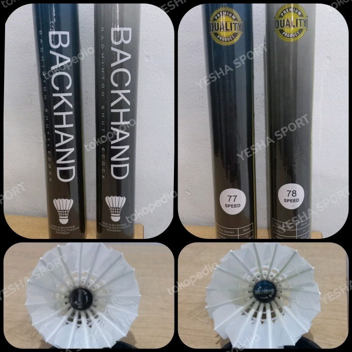 Shuttlecock Kok Badminton Backhand