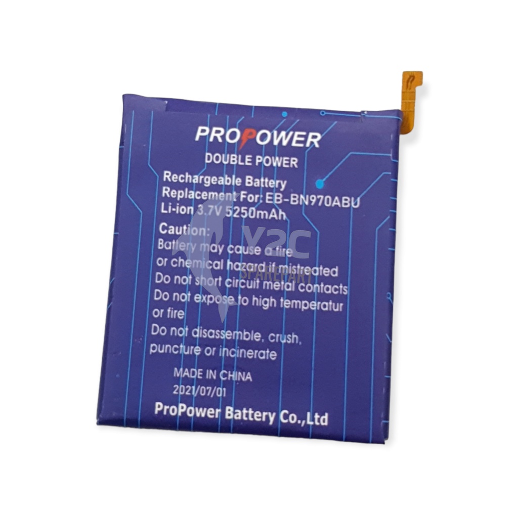 BATERAI SAMSUNG N970 / GALAXY NOTE 10 / EB-BN970ABU DOUBLE POWER PROPOWER / BATRE BATERE BATRAI BATREI