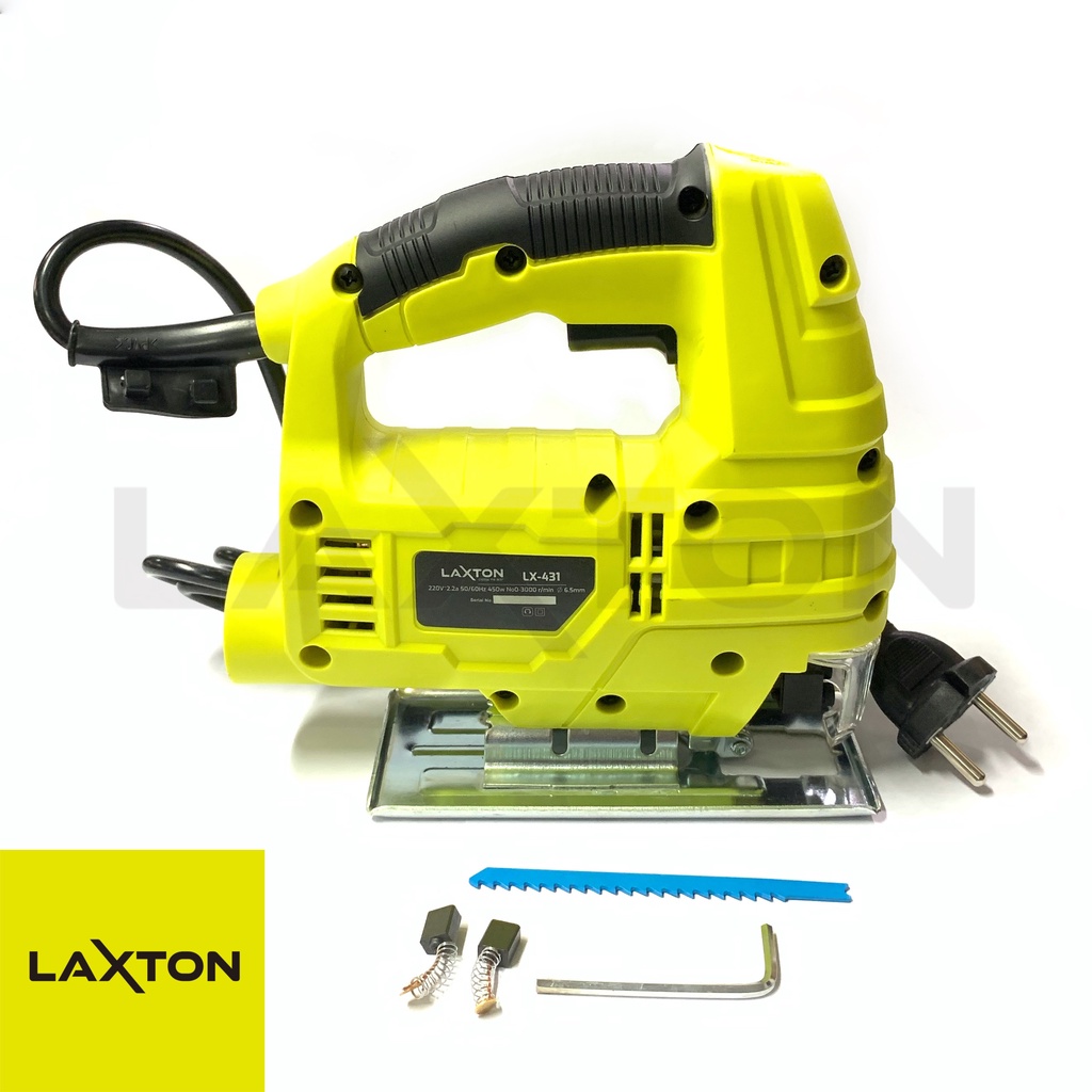 LAXTON mesin jigsaw gergaji pemotong kayu triplek jig saw LX431 MURAH LARIS Variable Speed