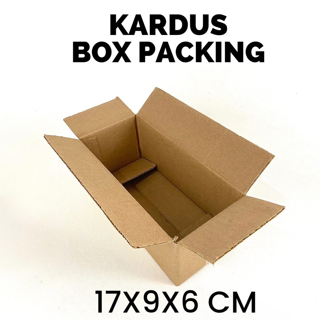 

Kardus Packing 17x9x6 Box Ukuran Kecil Polos