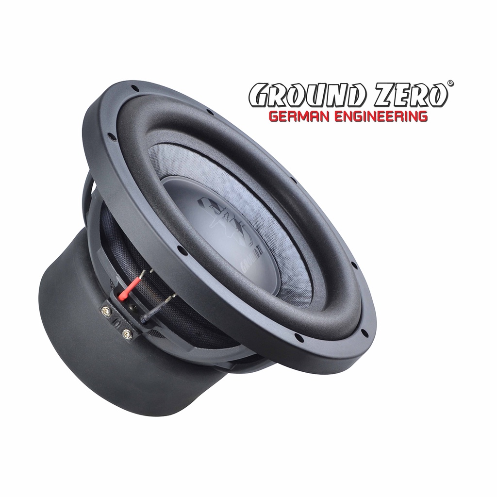 Ground Zero GZUW 10SQ-D2 Sound Quality 12 inch Subwoofer DVC Dual 2-Ohms