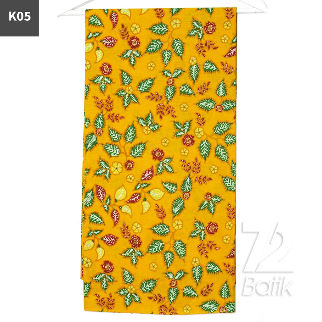 KAIN BATIK PREMIUM Bahan Katun Motif Daun Mint Merah 722721 Cap 72 Jarik Jarit Samping Kebat Panjang Batik Katun Modern Premium Bahan Seragam Batik Pernikahan Kantor Keluarga Murah Kamen Jadi Batik Bali Lembaran