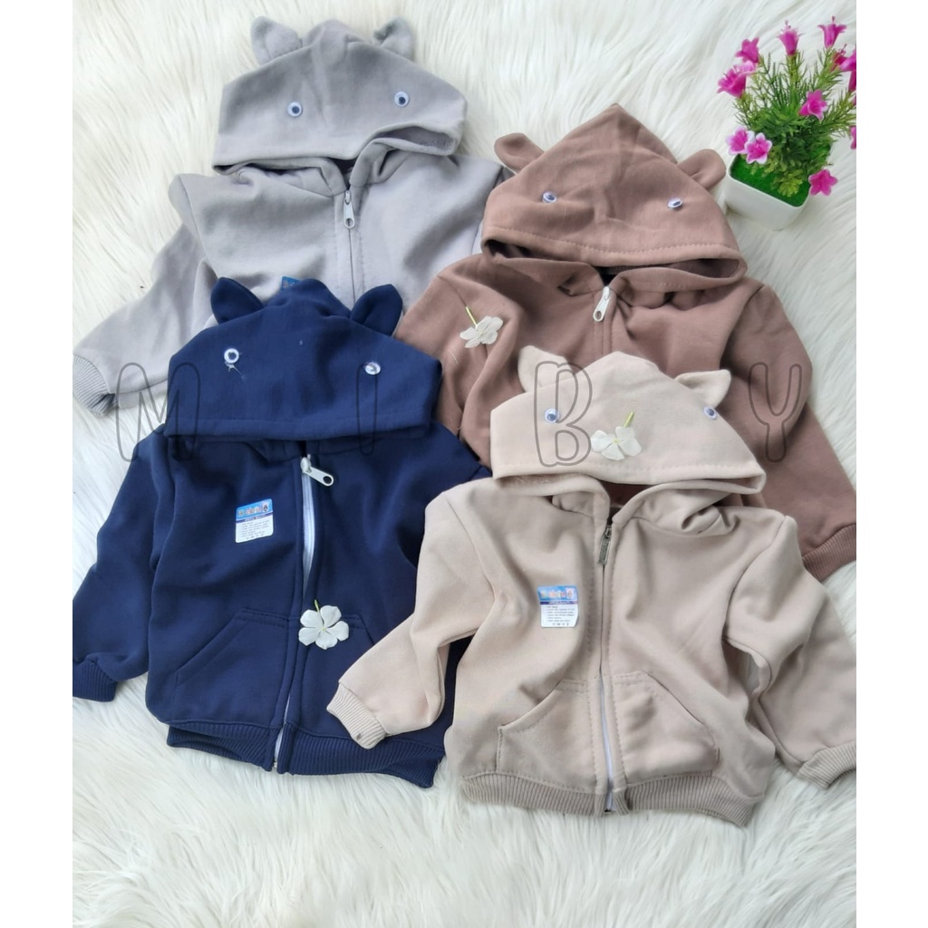 jaket saku bayi usia 3-12 bln max bb 11kg