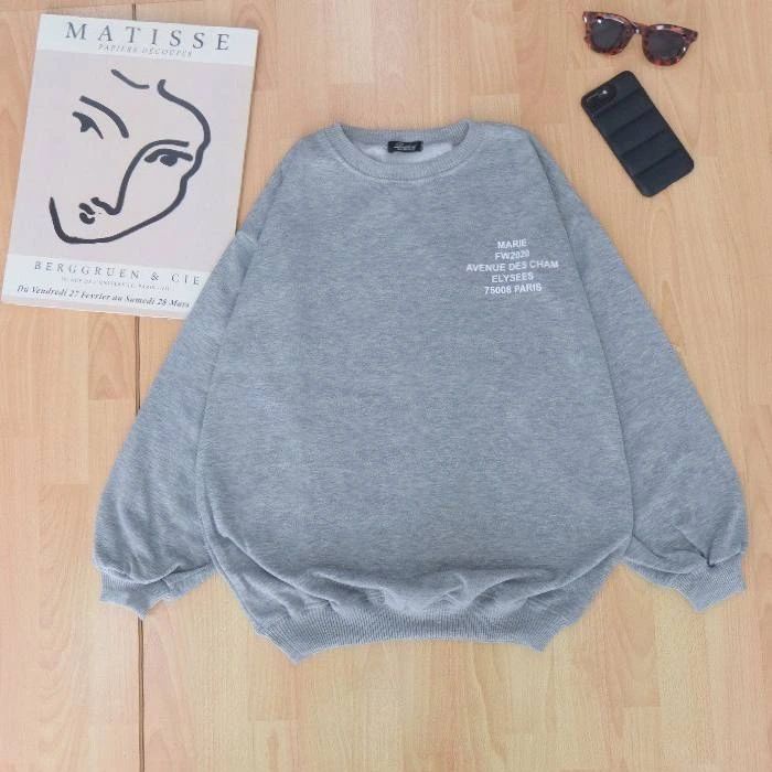 SWEATER OVERSIZE MARIE SWEATER ATASAN WANITA