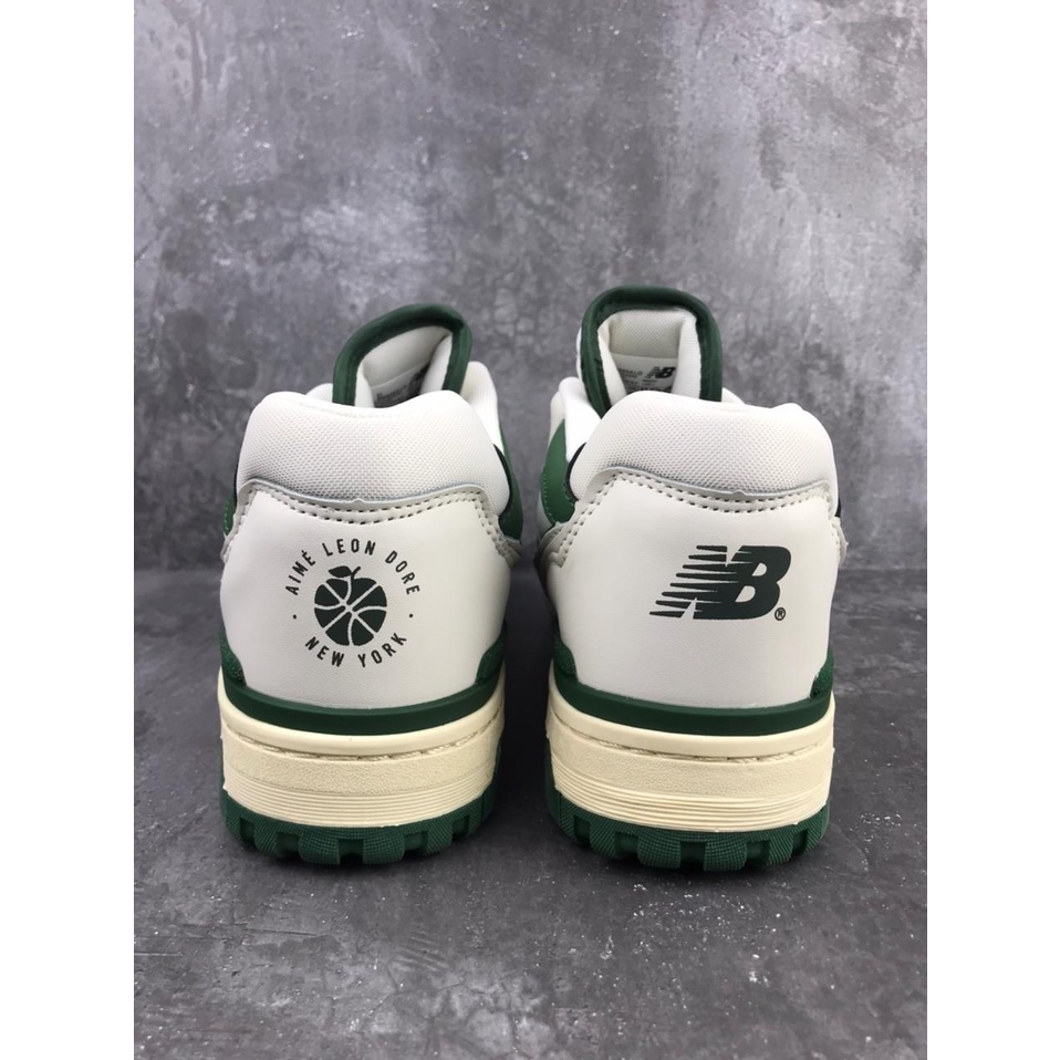 New Balance 550 White Green - BB550ALD, 100% Real Pic.