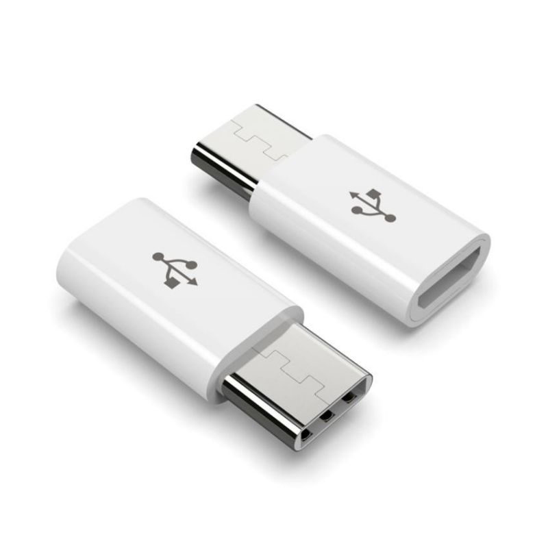 Converter Micro USB to Type C & Konverter Type C to Micro Usb Juga Iphone