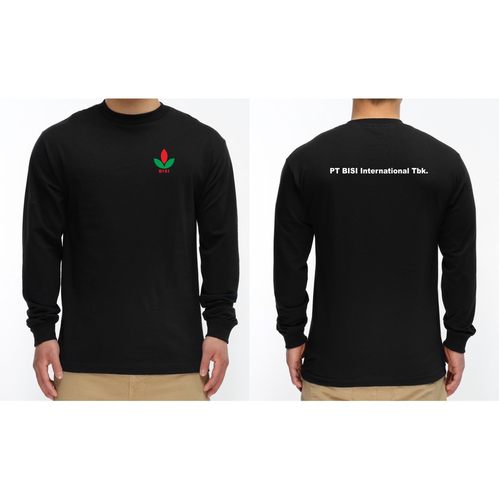 T-SHIRT KAOS PT BISI INTERNATIONAL LENGAN PANJANG