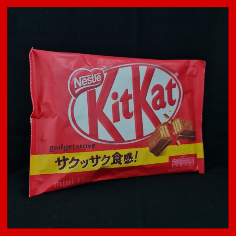 

Kitkat Chocolate Mini isi 13 pcs Japan