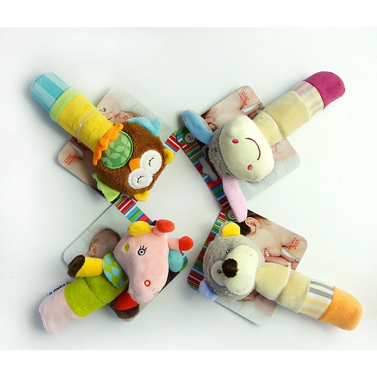 TweedyToys - Boneka Bayi JJOVCE / Mainan Bayi Rattle Stick / Mainan Genggam Bayi