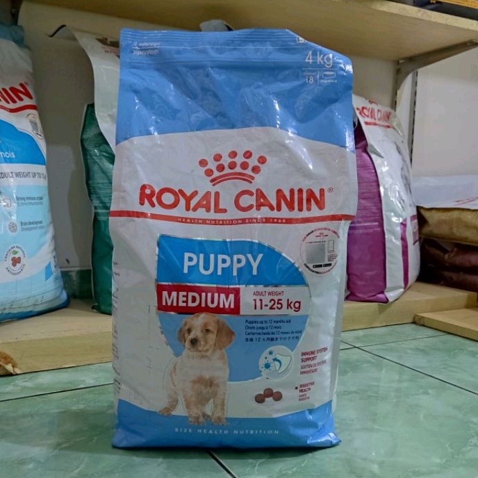 Royal Canin Medium Puppy Freshpack 4kg - makanan anak anjing ras sedang