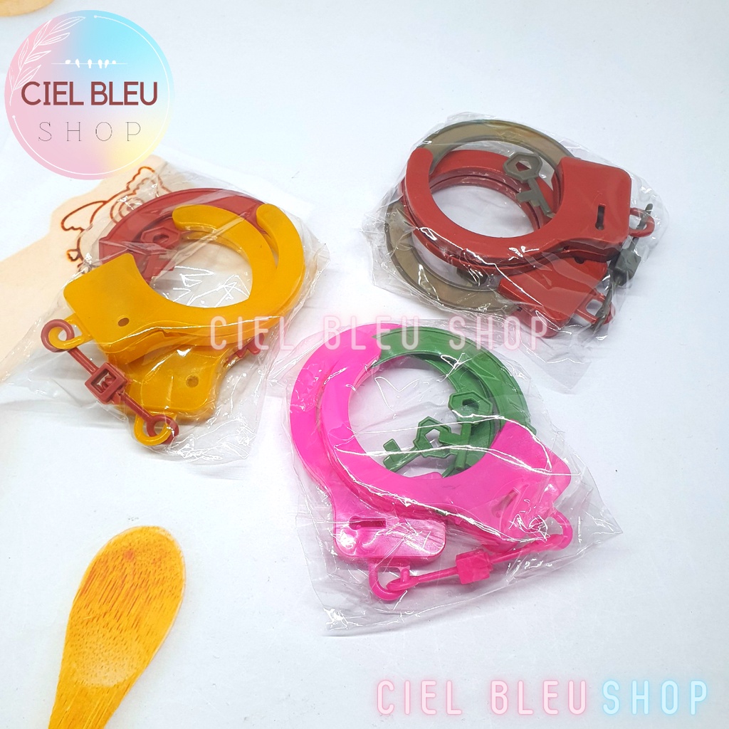 BORGOL MAINAN ANAK / MAINAN BORGOL HANDCUFFS TOY / CIEL BLEU SHOP