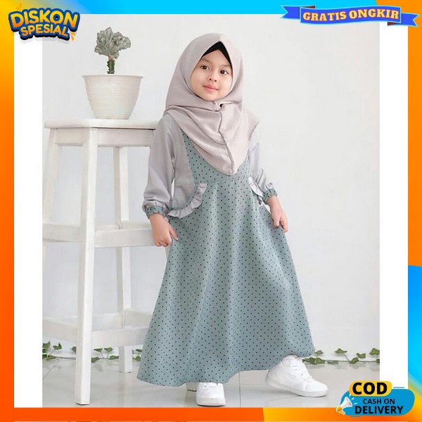 Baju Gamis Anak Perempuan Murah Bju Gamis Anak Perempuan Tanggung Terbaru 2023 Gsmis Anak Cewek Impo