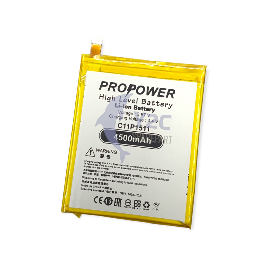 BATERAI PROPOWER ASUS C11P1511 FLEXI LURUS / ZENFONE 3 5.5 / ZE552KL / BATRE BATERE BATRAI BATREI