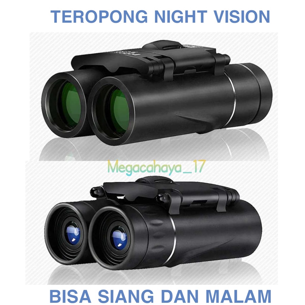 Teropong Jarak Jauh Asli Night Vision Teleskop Bisa Malam Binocular 300X25 Compact Zoom Teleskop Out