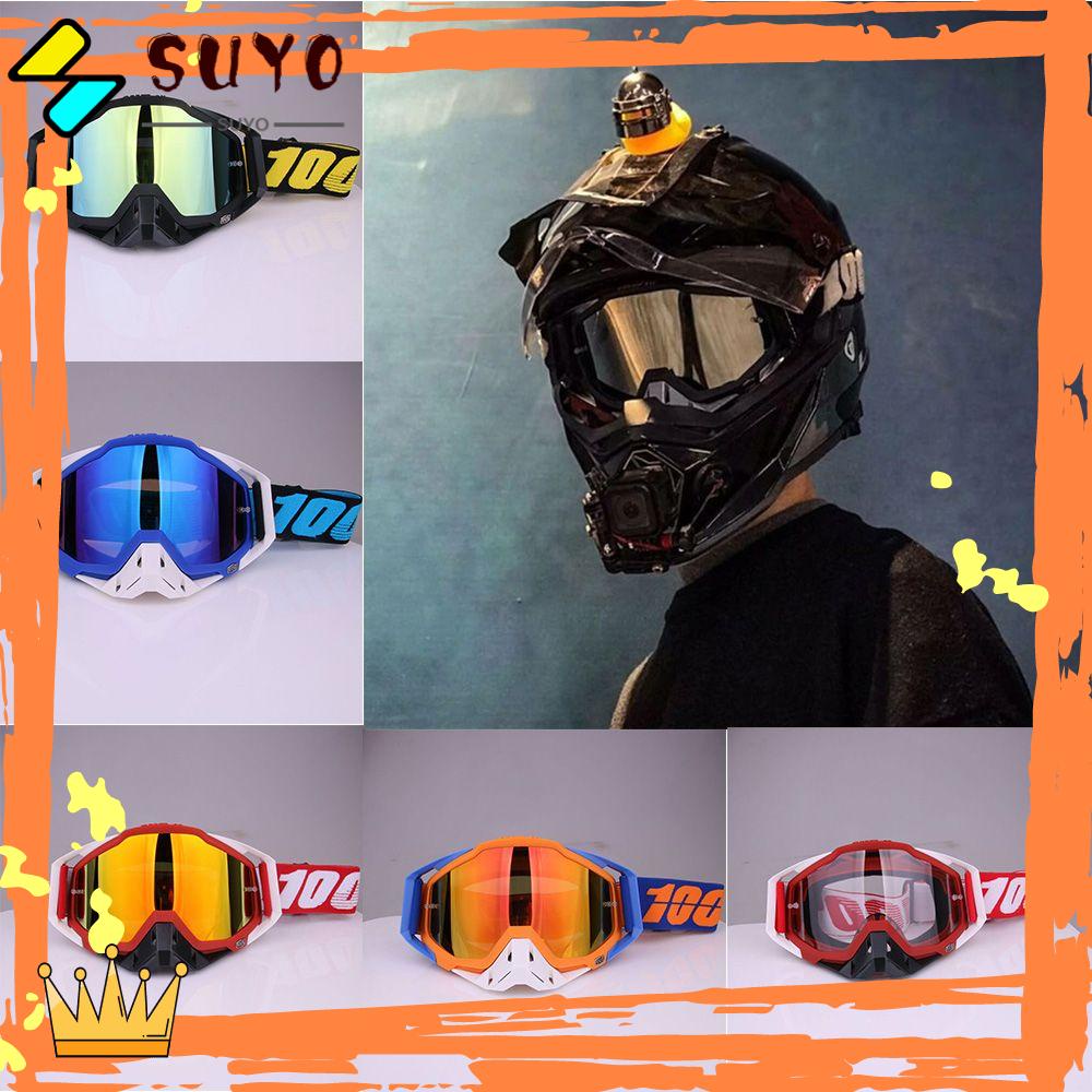 Suyo Kacamata Motor Outdoor Pelindung Mata Goggles Eyewear Riding Goggle