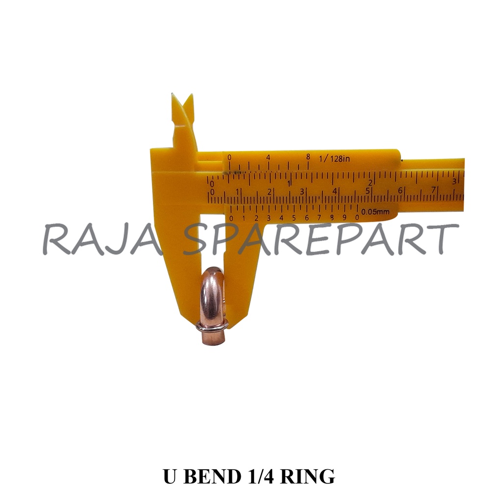 U BEND RING TEMBAGA Ukuran 1/4