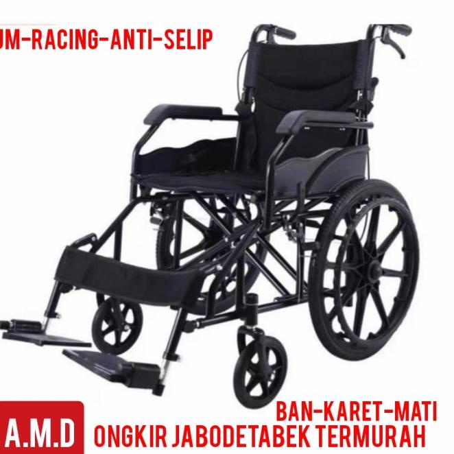 Kursi Roda Travel Avico Black/Link Gojex
