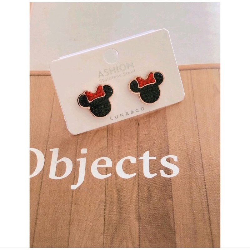 Anting Mata Minni Pita Titanium Anti Karat AS36