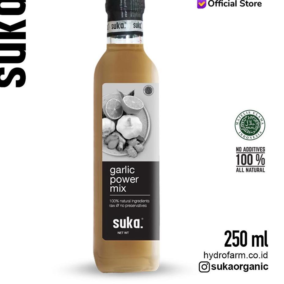 

NEW | KSH|Suka - Garlic Power Mix /Jus Bawang Putih Herbal ( 250ml )