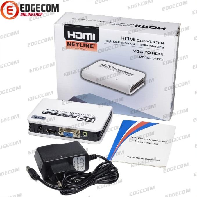 konverter VGA TO HDMI NETLINE