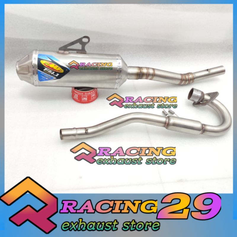 Jual stainless Exhaust FMF F4.1 full system for HONDA XR150L / XR150 L