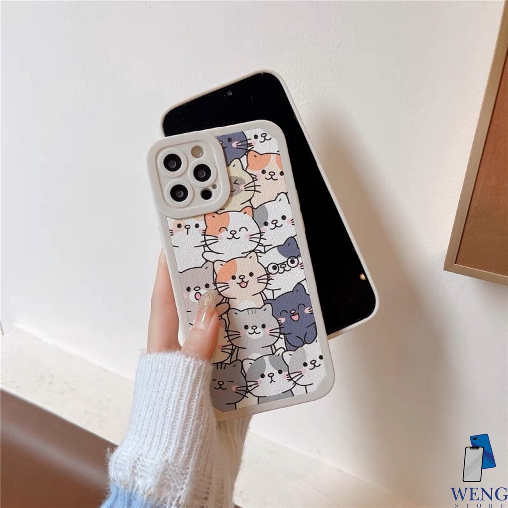 Case Oval Fnko Motif Kucing For Xiaomi Redmi 9A 9C 10A 10C Iphone XR 11