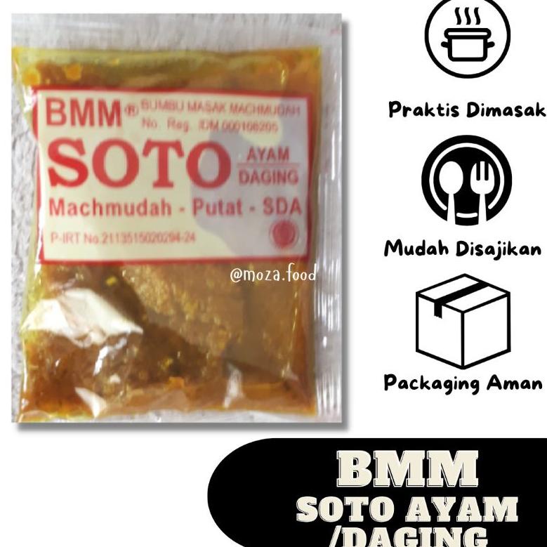 

6.6 Promo >> Bumbu Masak "BMM Soto " Machmudah Praktis / Bumbu Praktis / Bumbu Instan