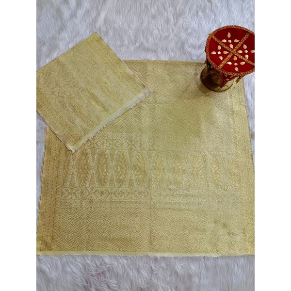 songket padang full gold/songket penganten padang/mewah