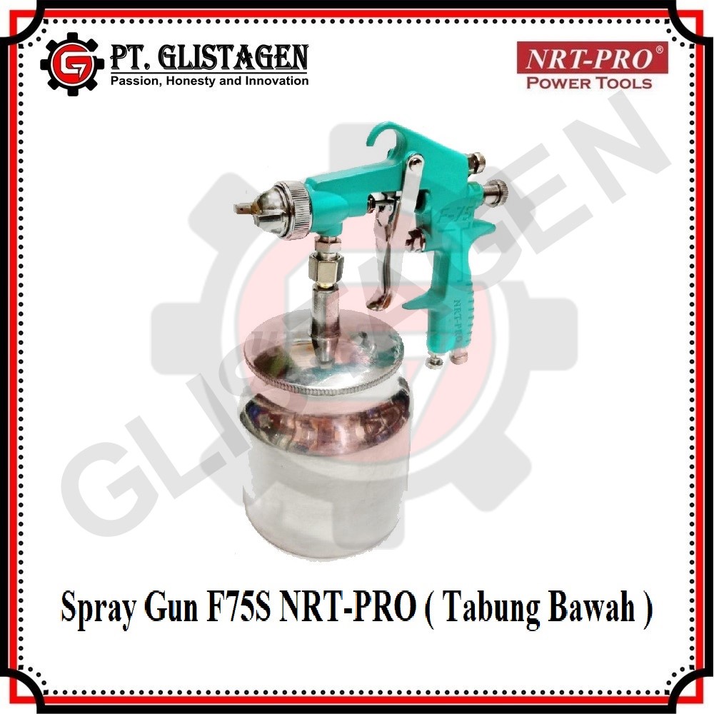 NRT-PRO F75S Spray Gun Tabung Bawah Semprot Spraygun F 75 S 75S F7S