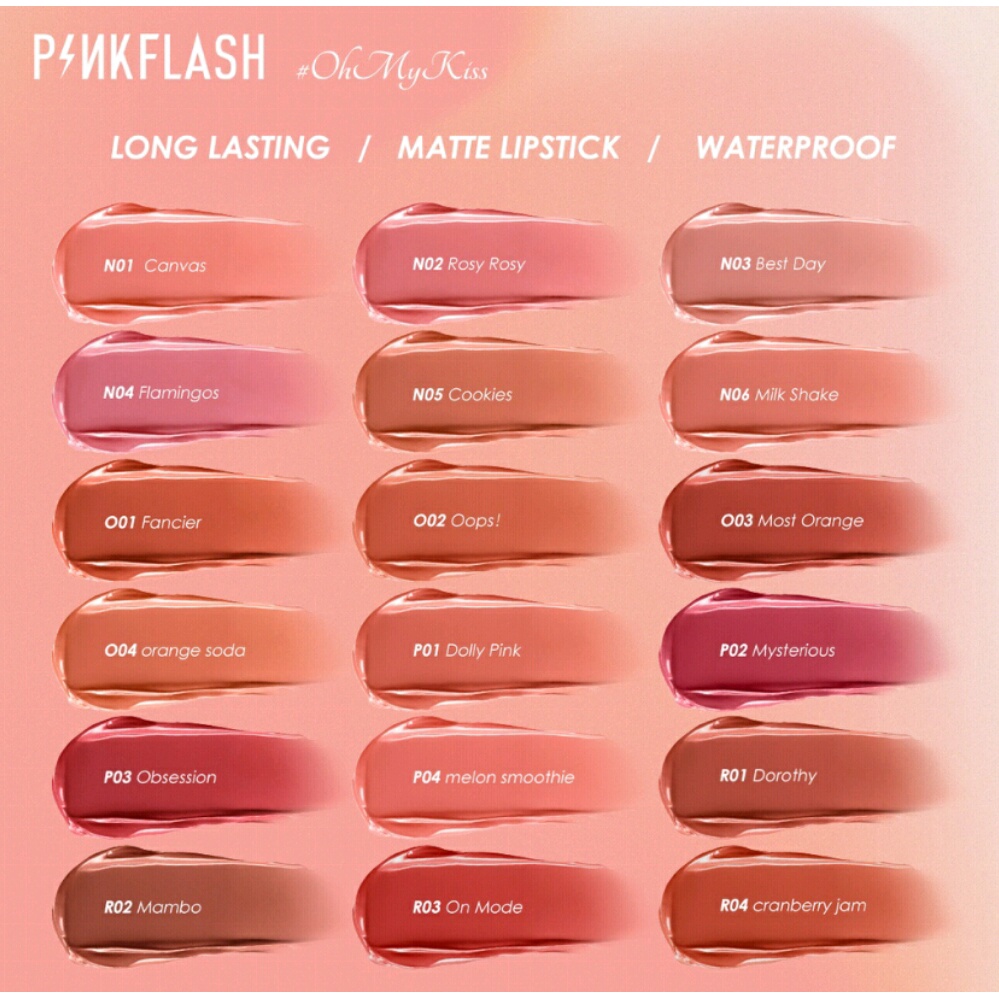 PINKFLASH Lasting Matte Lipcream