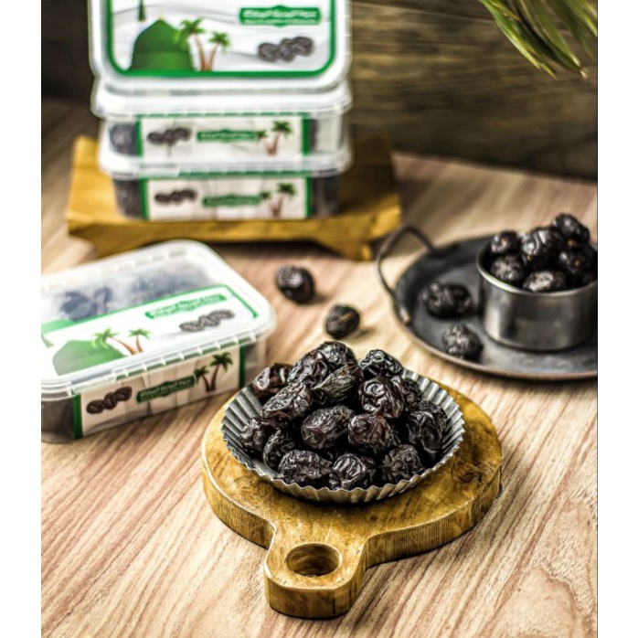 

Kurma "Ajwa Packing Madinah" Premium JumbO (Grade A)/Ajwa Ruthob 500gr