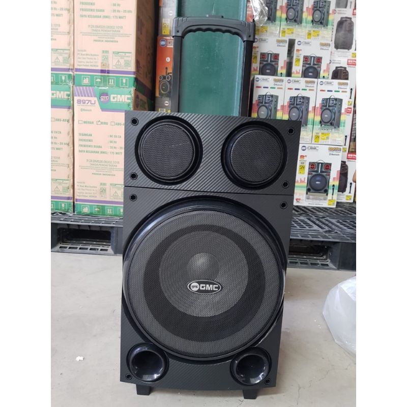 SPEAKER GMC 897L Speaker Portabel/Ampli Meeting BLUETOOTH 10 inch/ SPEAKER GMC 897L/SPEAKER GMC 897L