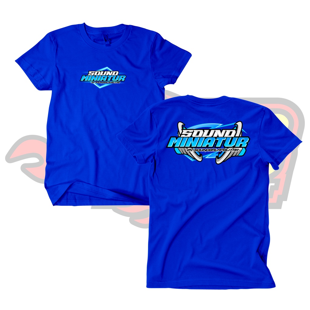 Kaos Distro Sound Miniatur Katun Combed Sound Viral Sound balap blitar