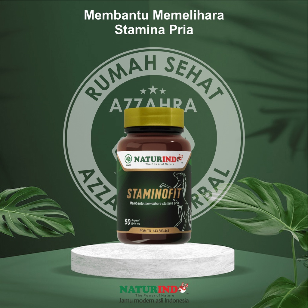 Jual Obat Herbal Staminofit Naturindo Membantu Memelihara Stamina Pria