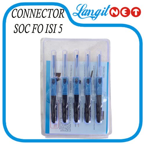 FIBER SPLICE ON CONNECTOR SOC ISI 5PCS