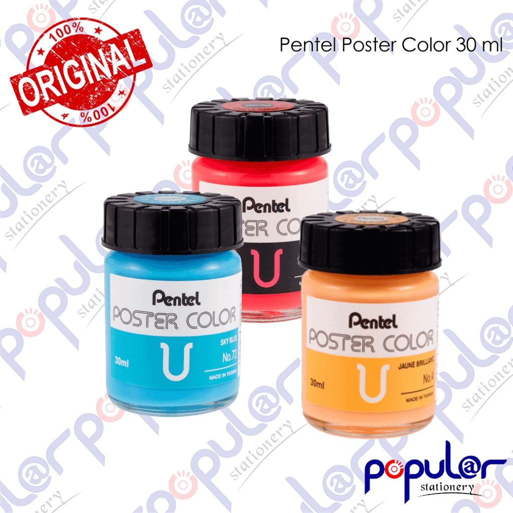 

Pentel Poster Color / Cat Poster Pentel 30 ML / 30 CC