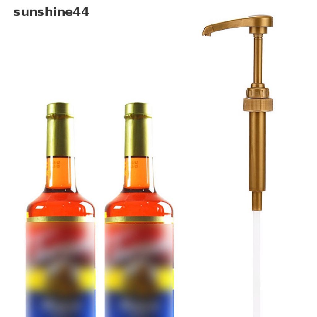 Sunshine1/5pcs Kopi 750ML Dispenser Syrup Pump Pompa Sirup Kopi Topper Disp.