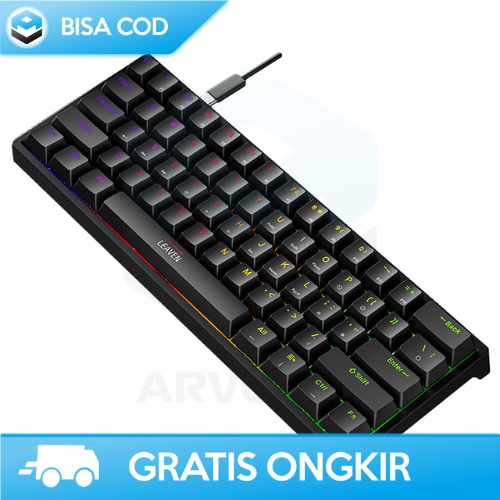 KEYBOARD GAMING MECHANICAL K620 GAMING KEYBOARD WIRED 61 KEYS TYPE-C