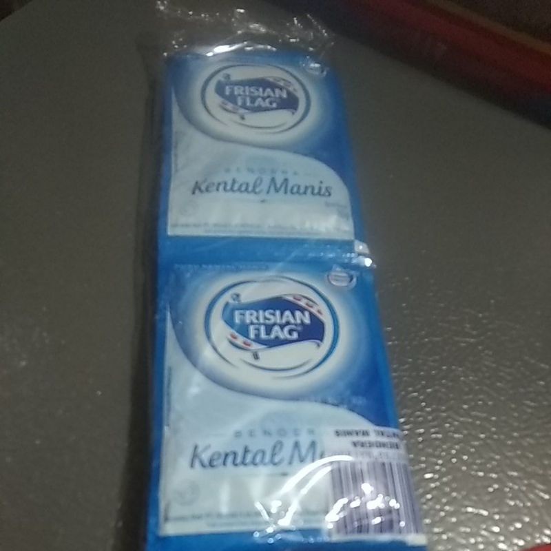 

Susu Kental Manis frisian flag bendera Sachet Putih 38g x 6 pcs