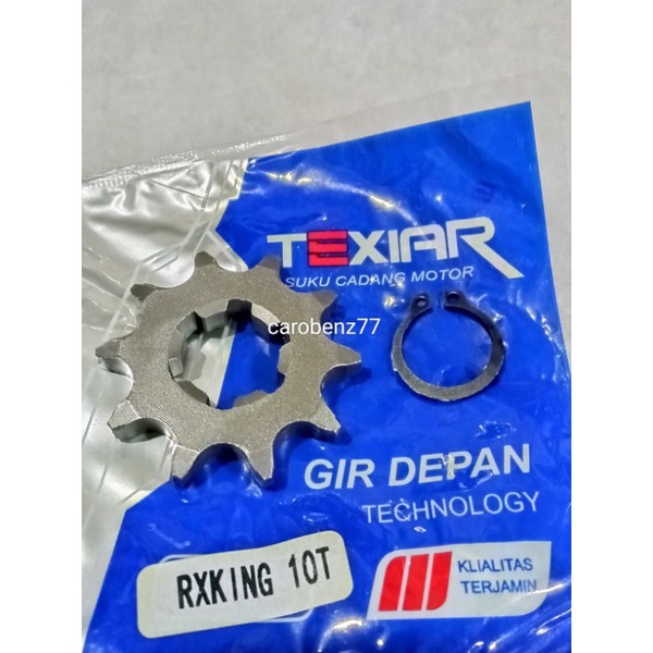 GEAR DEPAN YAMAHA 428-10T 12T 13T 14T JUPITER Z MX VEGA ZR F1ZR RXKING DLL