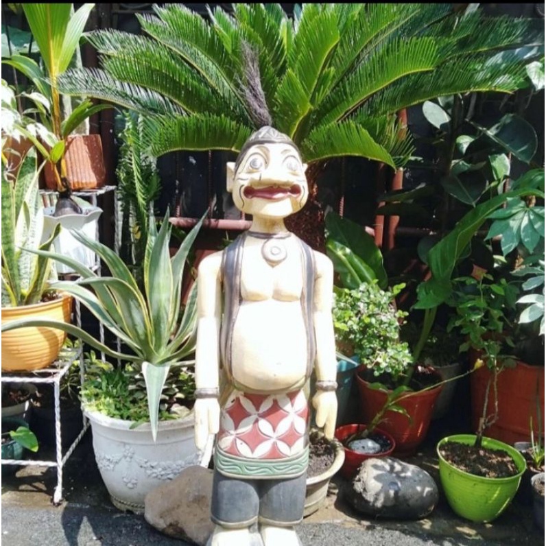 Barang Antik Kuno Patung Kayu Tokoh Punakawan