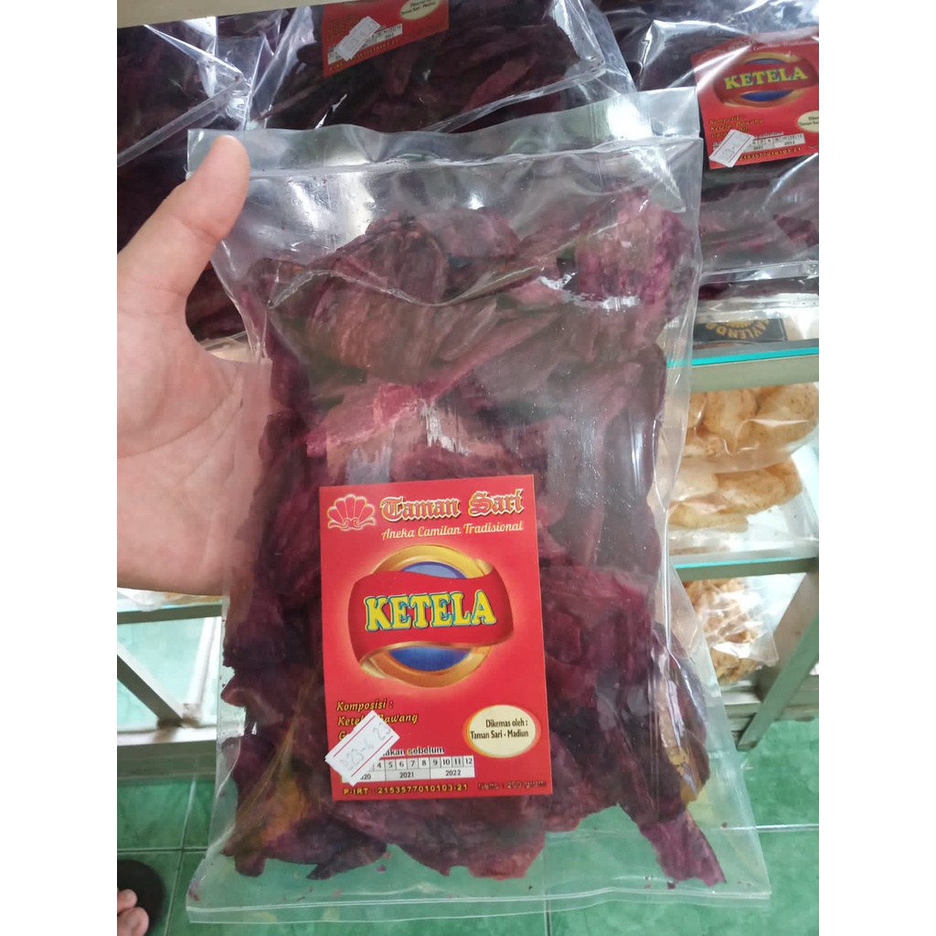 

Keripik Ketela Ungu